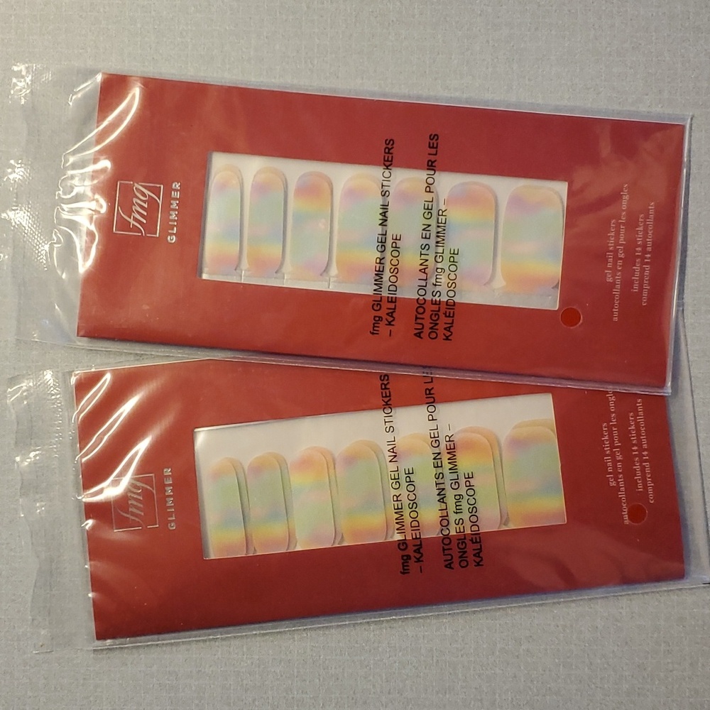 Glimmer Gel Nail Stickers